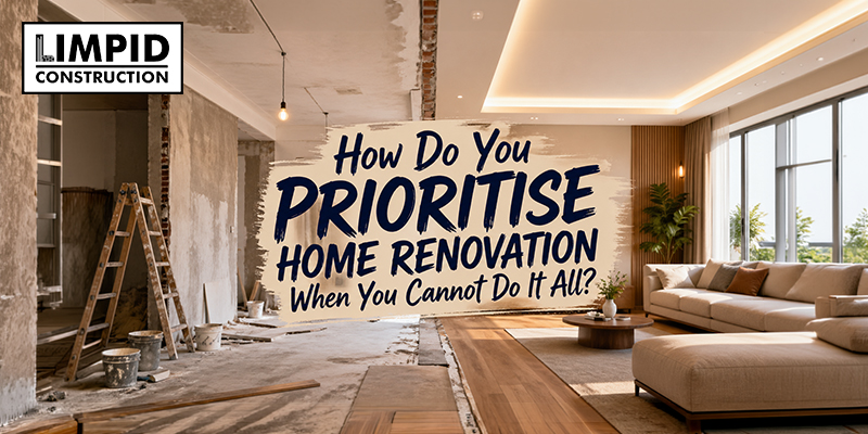 How Do You Prioritise Home Renovation When You Cannot Do It All How Do You Prioritise Home Renovation When You Cannot Do It All?